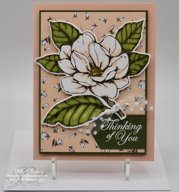 Stampin’ Up! Good Morning Magnolia Thinking of You Card – Stampin' in ...