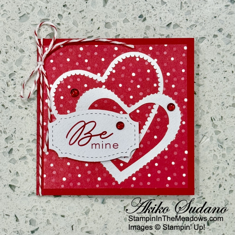 Stampin' Up! Celebrate Love Valentine's Day Cards – Stampin' in